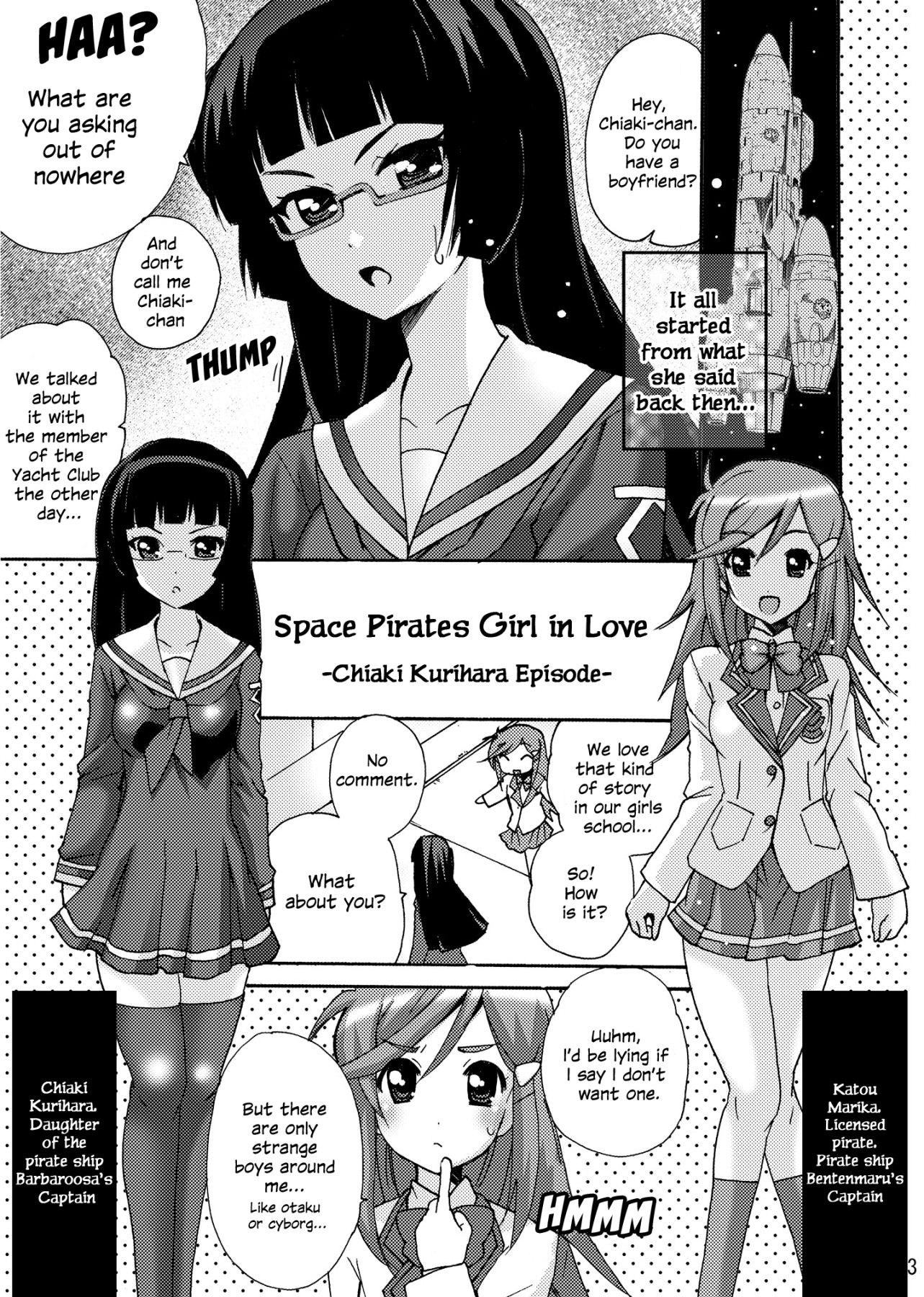 Hentai Manga Comic-Sea Pirate Girls In Love-Read-3